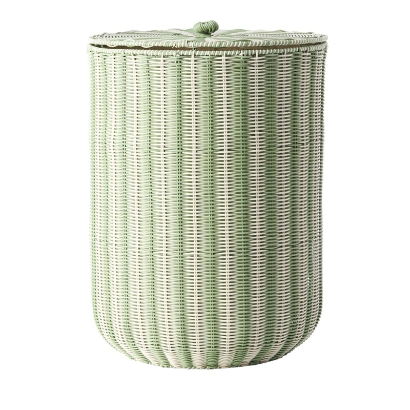 Rye Green Laundry Basket