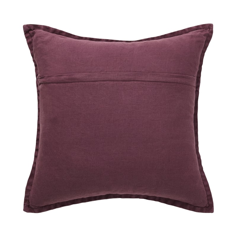 Belgian Grape Vintage Washed Linen Cushion