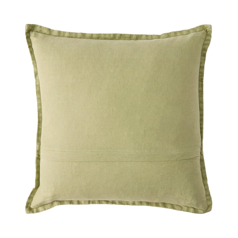 Belgian Pear Vintage Washed Linen Cushion