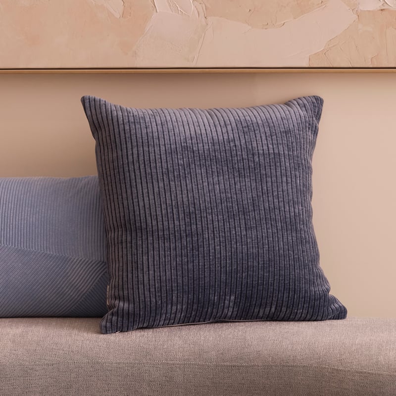 Rosedale Corduroy Navy Cushion