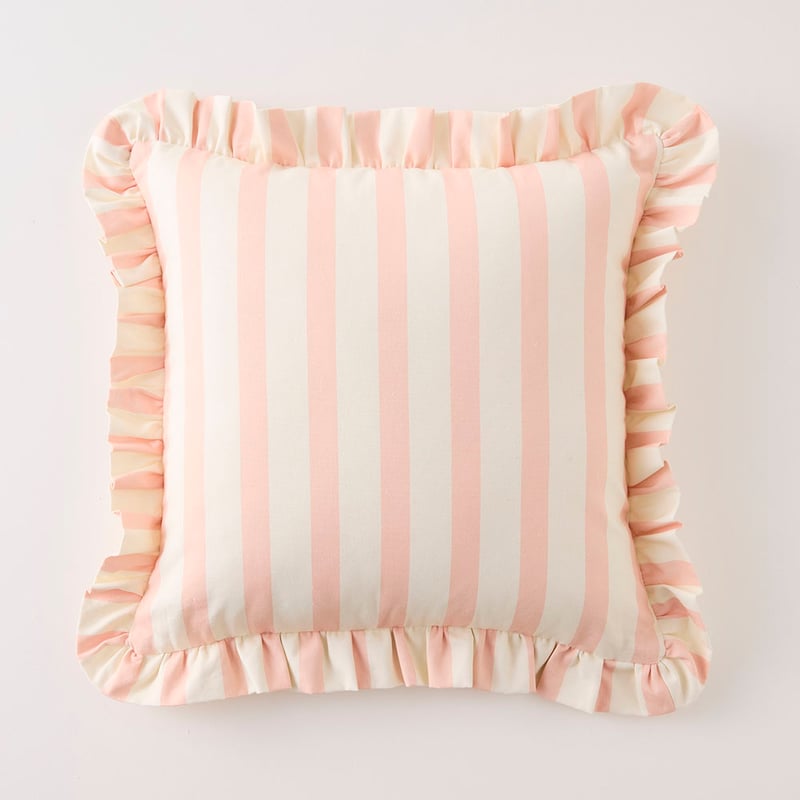 Milford Blush Stripe Cushion