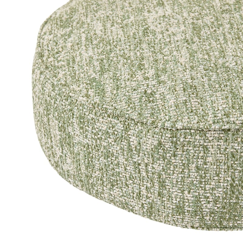 Avril Green Marle Round Cushion