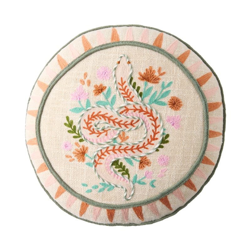 Corra Natural Snake Cushion