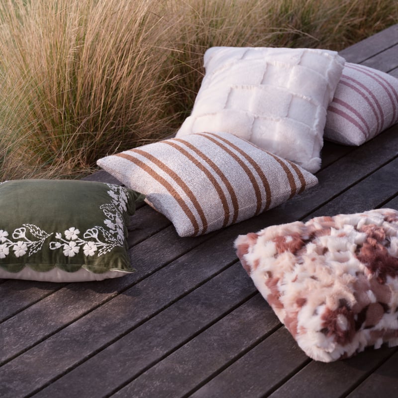 Mira Floral Green Cushion