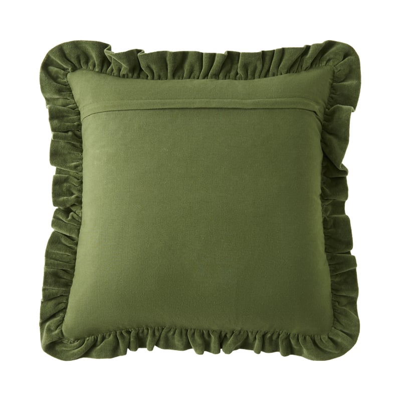 Alaina Green Floral Cushion