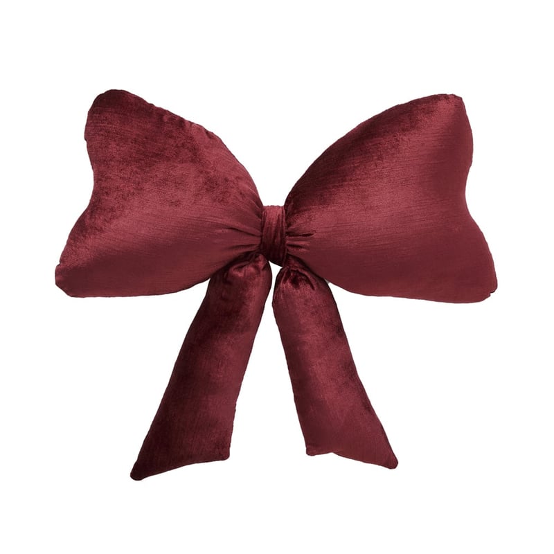 Bow Shape Rose Cushion