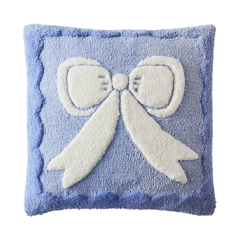 Sweet Dreams Blue Bow Cushion