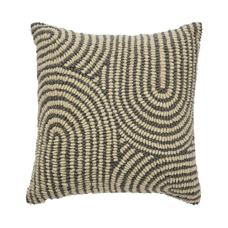 Archie Natural & Grey Cushion