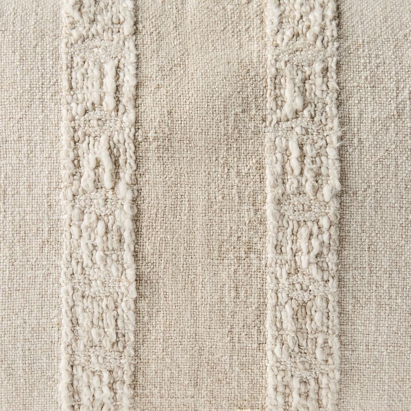 Finley Natural Stripe Cushion