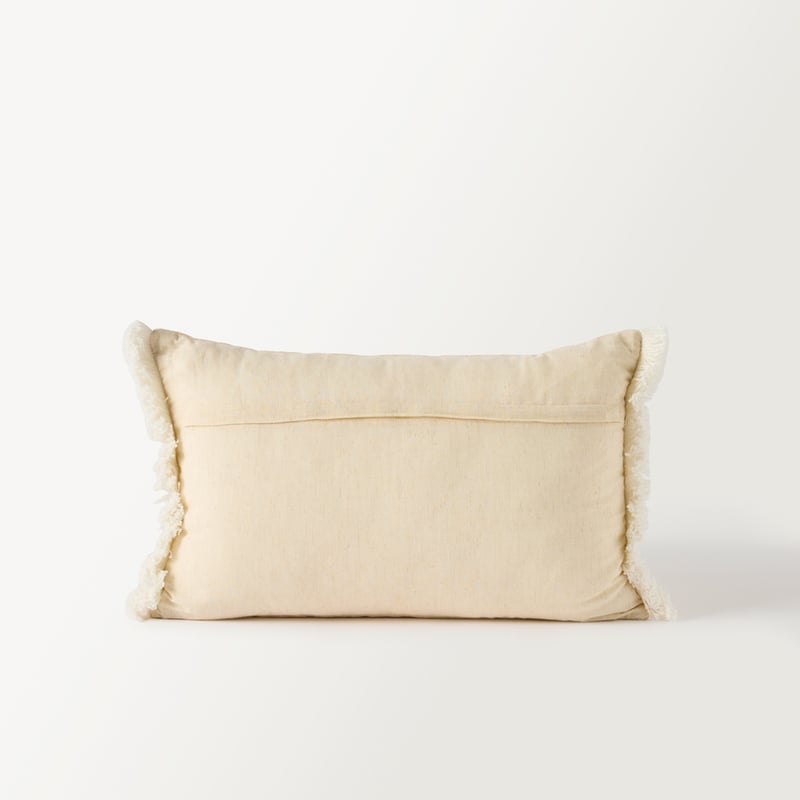 Kaia Sesame Velvet Cushion