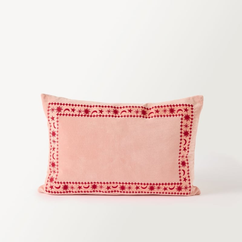 Stella Pink Velvet Cushion
