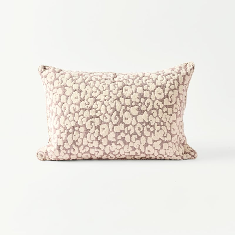 Safari Natural Leopard Cushion