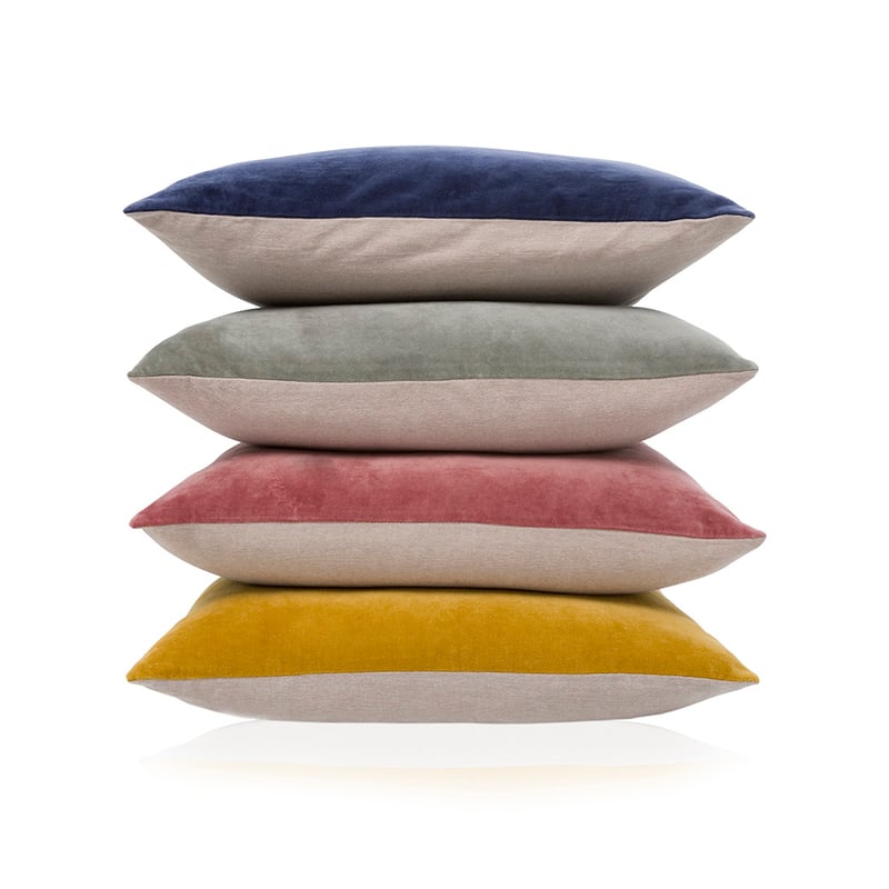 Bombay Navy Velvet Cushion