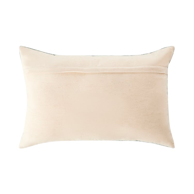 Asbury Blue & Green Velvet Cushion