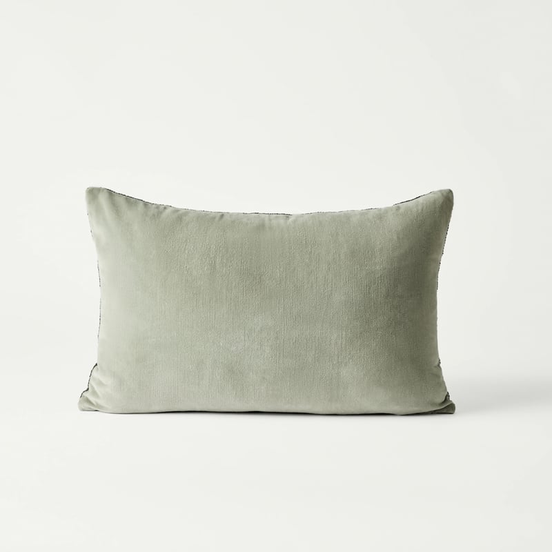 Moulay Green Velvet Cushion