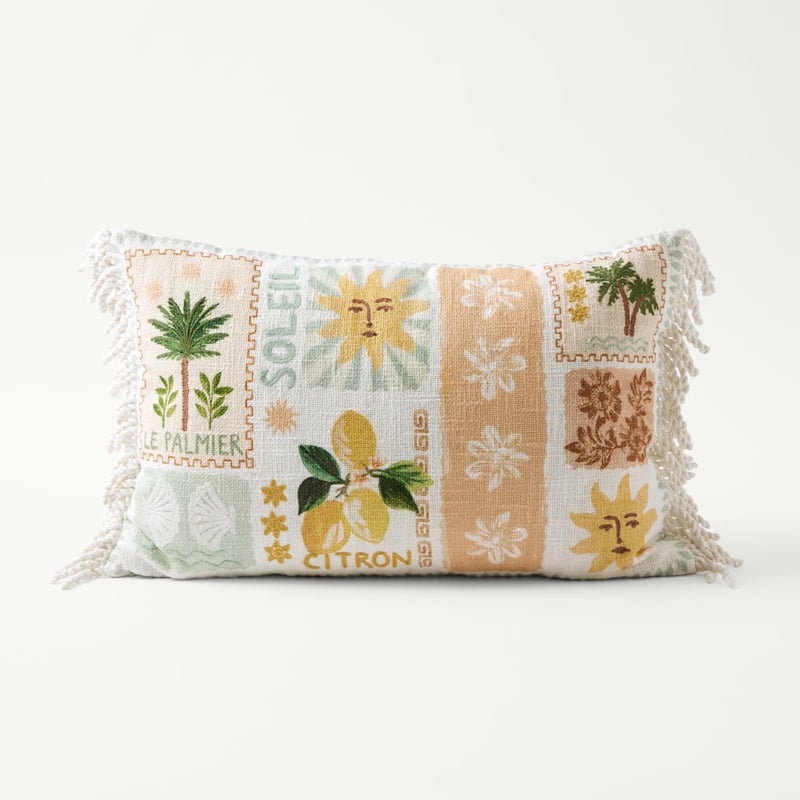 La Palmier Natural Cushion