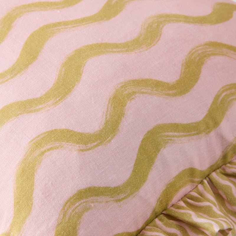Mindi Pink & Green Cushion