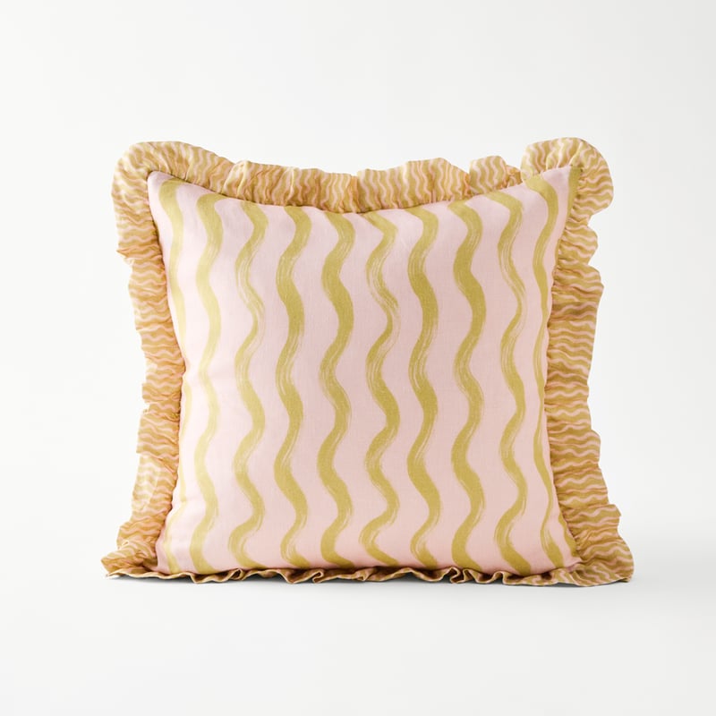 Mindi Pink & Green Cushion