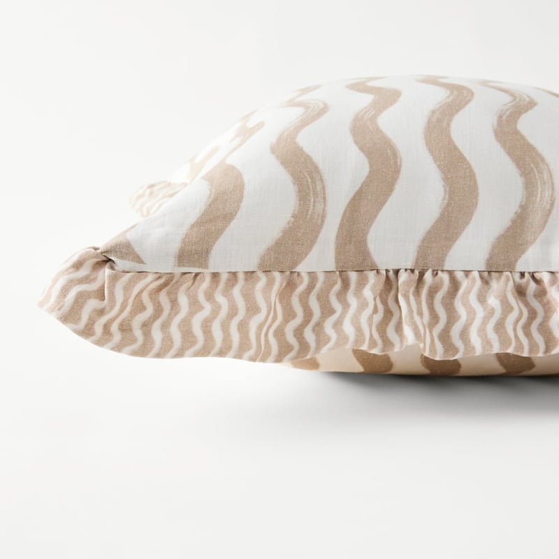 Mindi White & Natural Cushion 