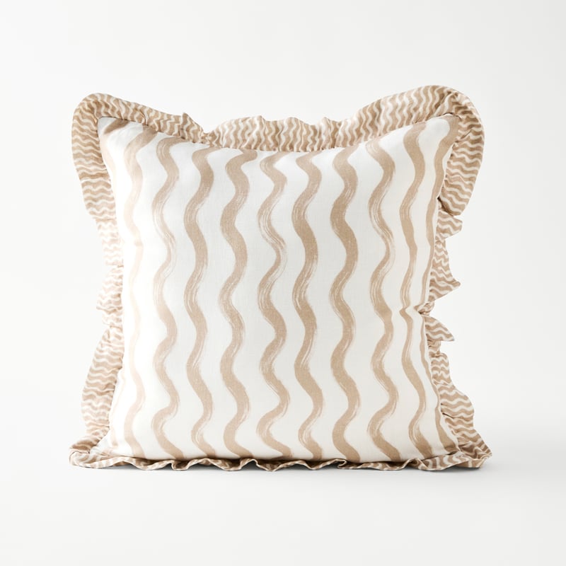 Mindi White & Natural Cushion 