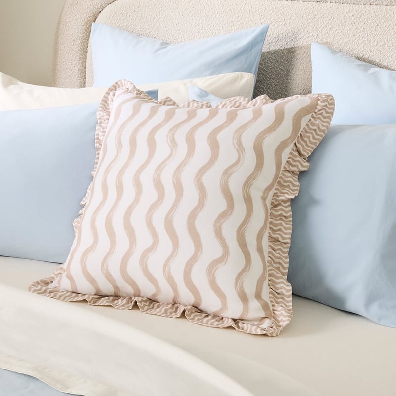 Mindi White & Natural Cushion 