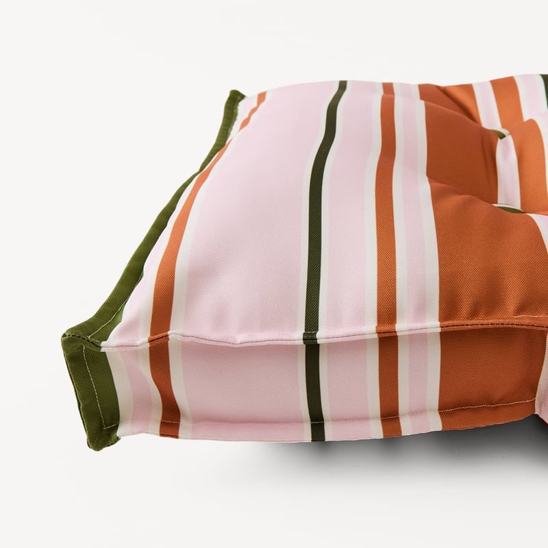 Hastings Stripe Outdoor Bench Seat Cushion