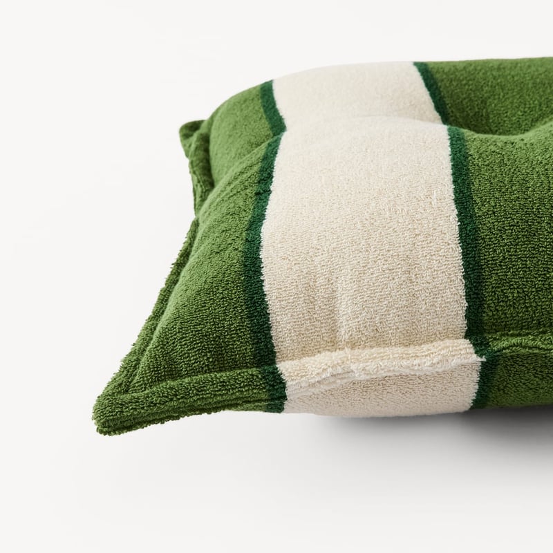 Lorne Green Outdoor Terry Chair Pad