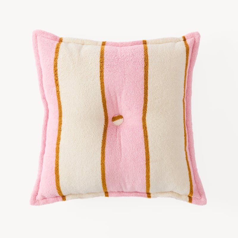 Lorne Pink Outdoor Terry Chair Pad