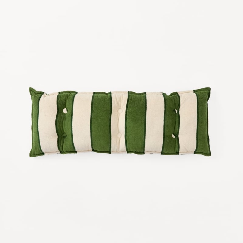 Lorne Green Outdoor Terry Bench Seat Cushion