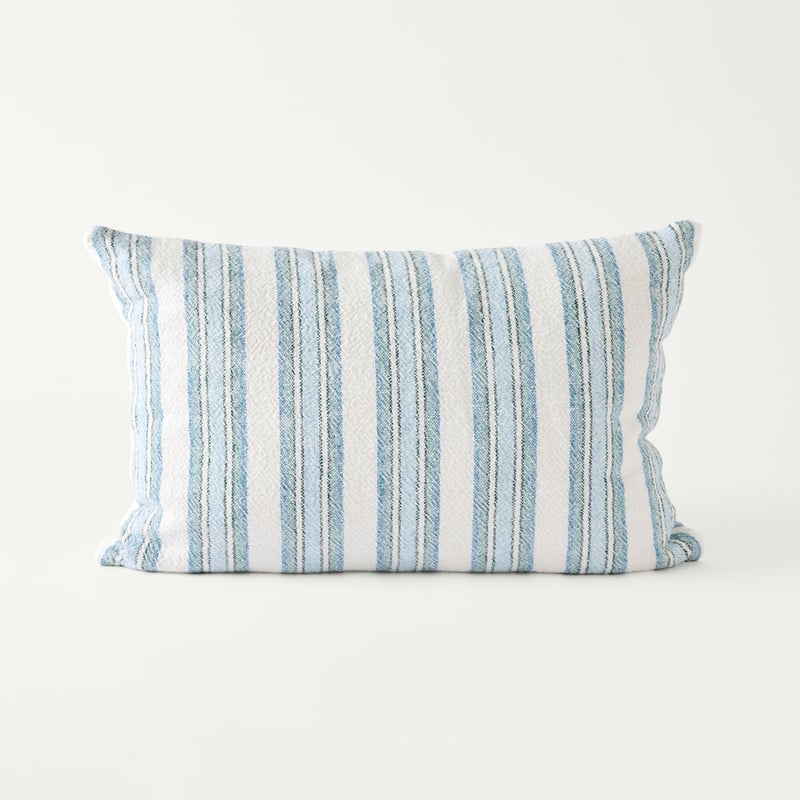Bellarine Seamist Stripe Cushion