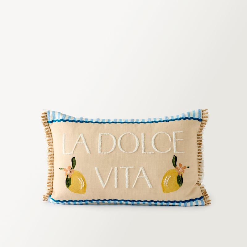 Destination La Dolce Vita Cushion