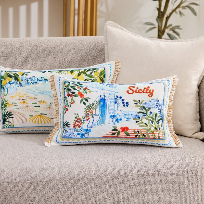 Destination Sicilia Cushion