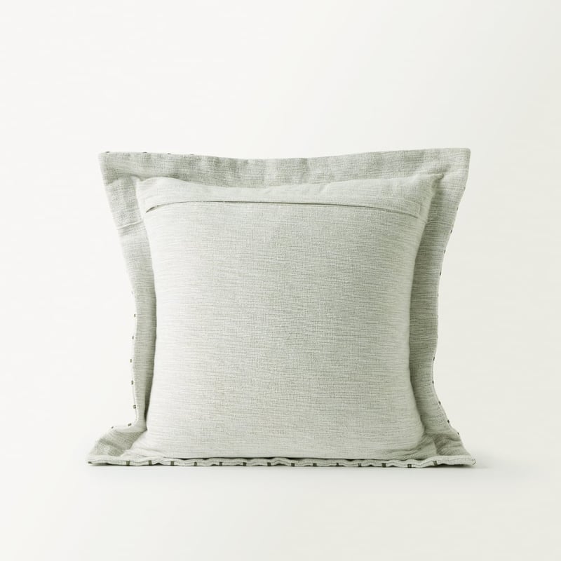 Tropic Palm Natural & Green Cushion