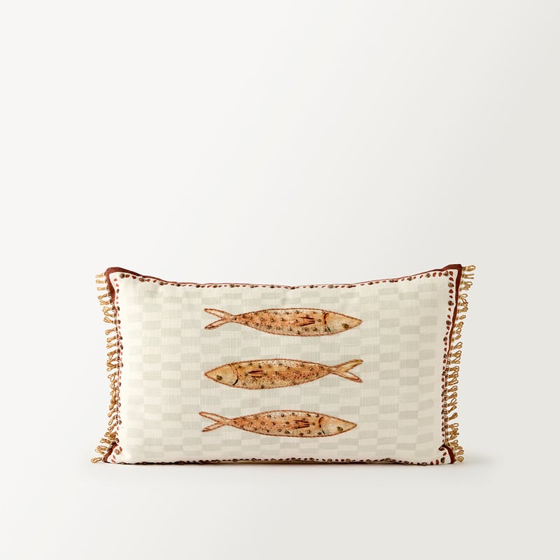 Island Paradise Fish Cushion