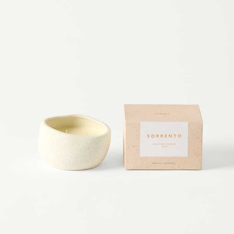 Sorrento Vanilla Caramel Candle 400g