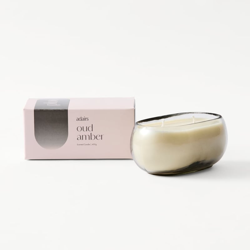 Pluto Oud Amber Candle 400g