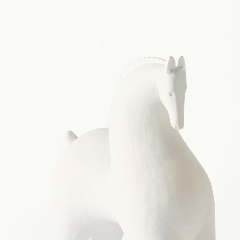 Equus White Tall Statue
