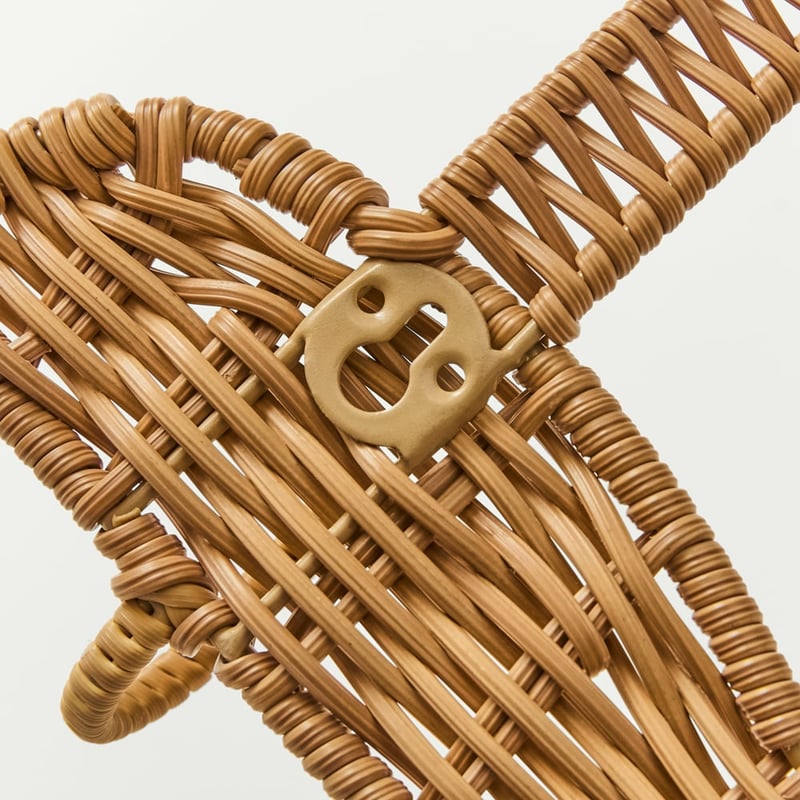 Rattan 3 Palms Wall Hook