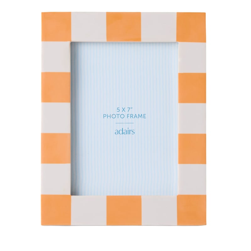 Palermo Peach Checkerboard Resin Frame