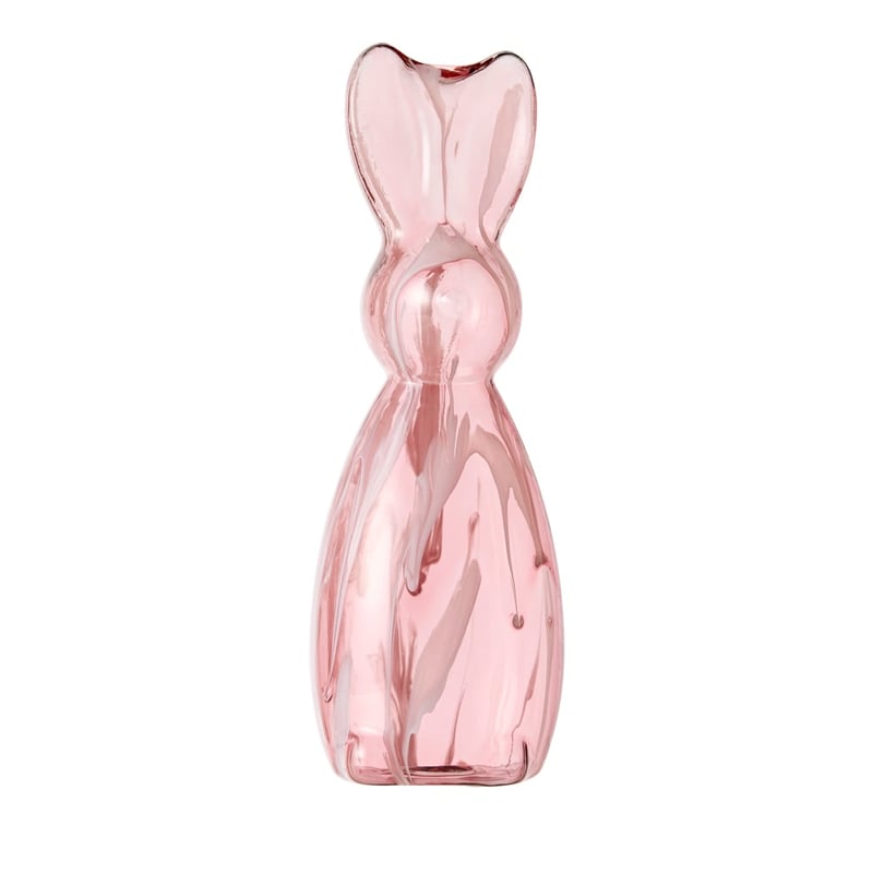 Pink Glass Bunny