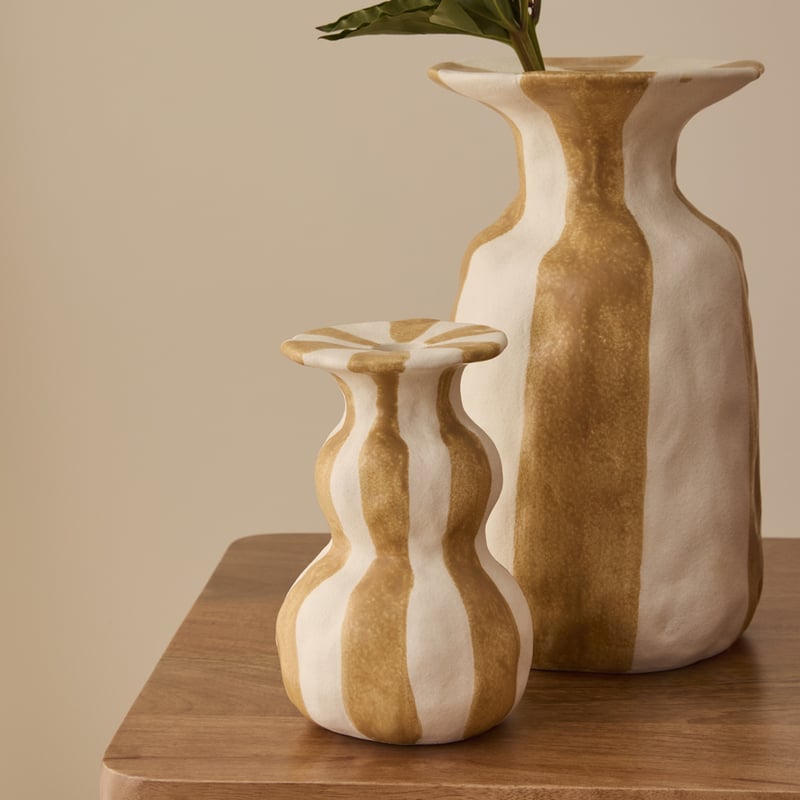 Coventry Taupe Candleholder