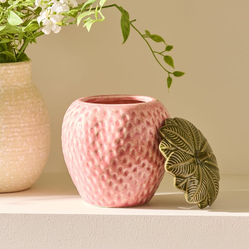 Strawberry Pink Canister