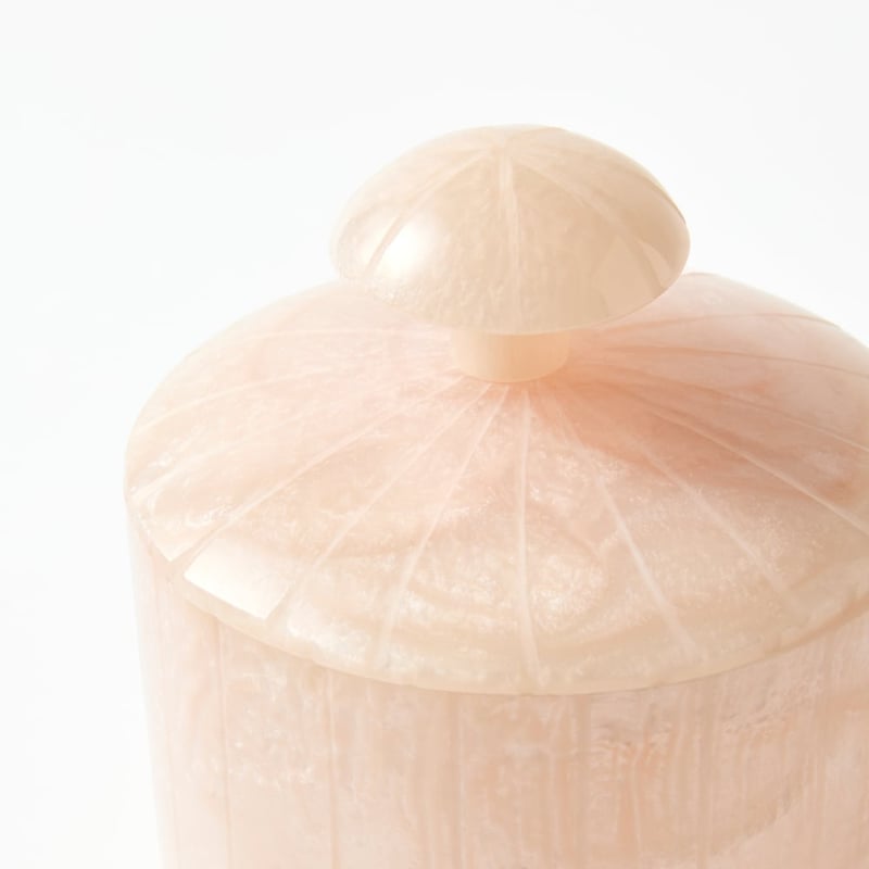 Celeste Pink Resin Trinket Box