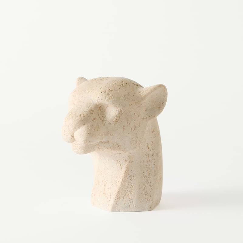 Natural Leopard Head