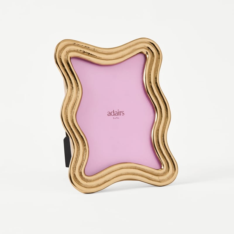 Wavy Gold Large Frame