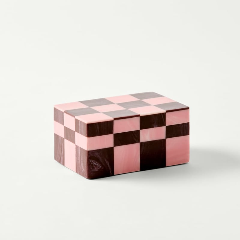 Seraphina Rose & Burgundy Trinket Box