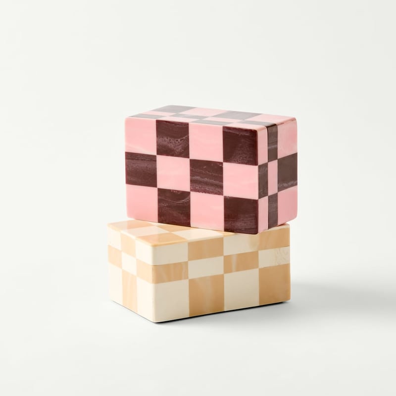 Seraphina Rose & Burgundy Trinket Box