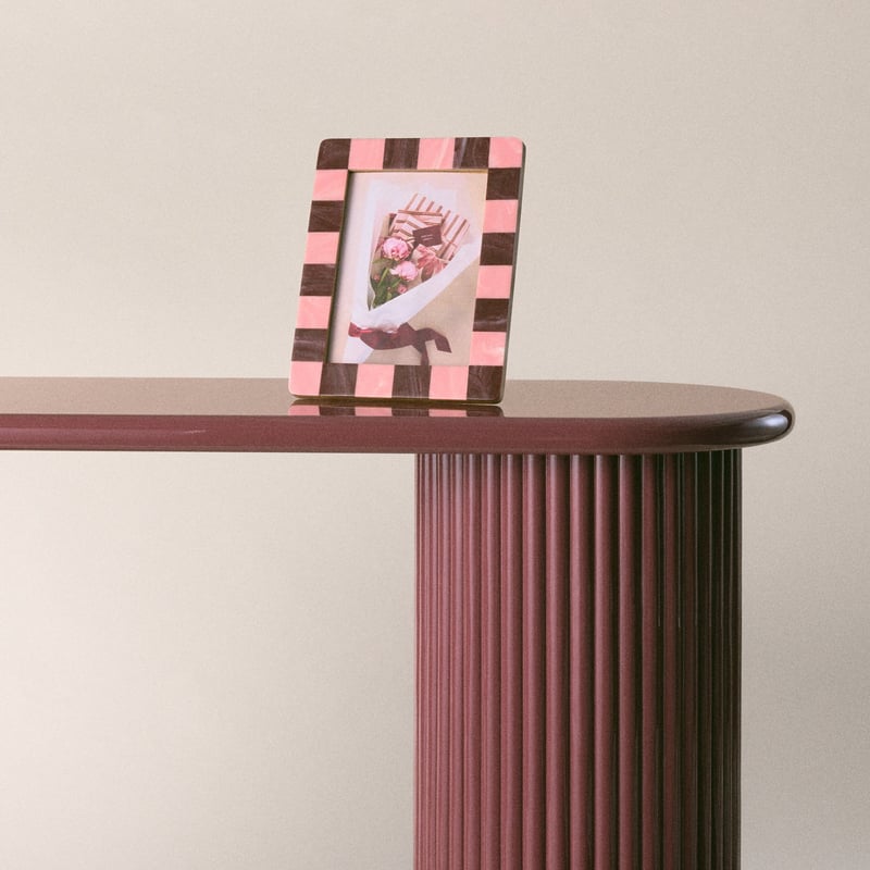 Seraphina Rose & Burgundy Portrait Frame