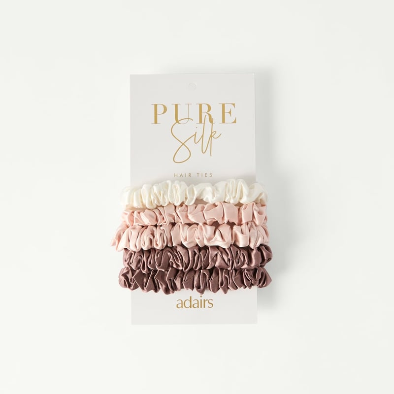 Pure Silk Warm Hair Ties