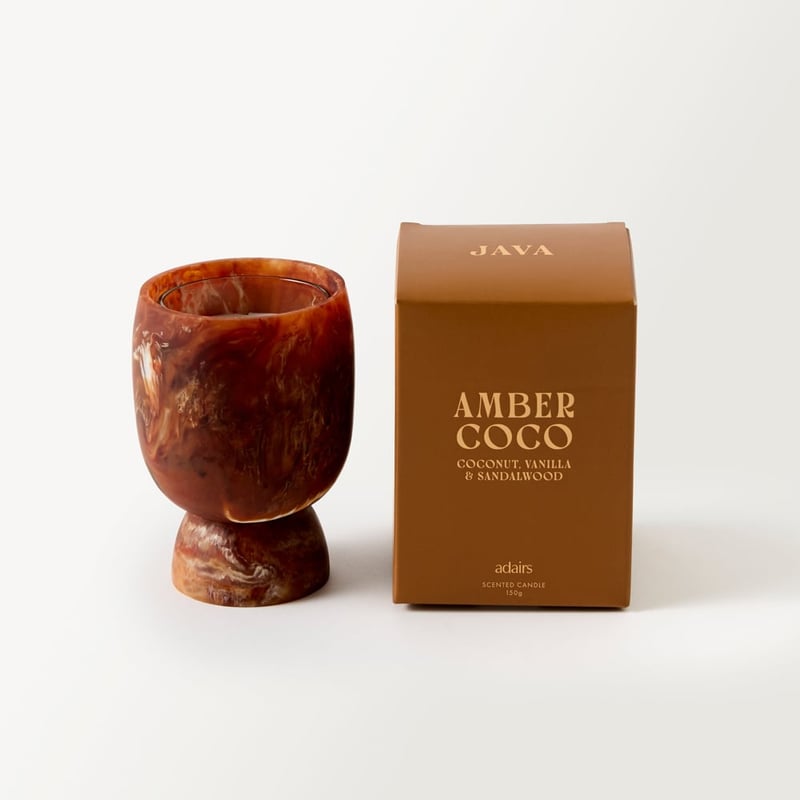 Java Amber Coco Candle 150g